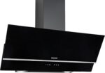 Coifa de parede Onix vidro 90cm 127v Preta - Imagem 2