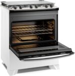 Electrolux Fogão 5 bocas Electrolux Branco Efficient Mesa Inox, PerfectCook e VaporBake® (FE5IW) Bivolt - Imagem 3