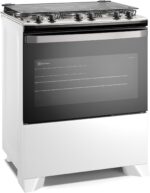 Electrolux Fogão 5 bocas Electrolux Branco Efficient Mesa Inox, PerfectCook e VaporBake® (FE5IW) Bivolt - Imagem 4