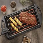 FISCHER CHURRASQUEIRA ELÉTRICA PORTÁTIL GRILL PRETA 127V 4513-9419 - Imagem 2