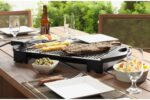 FISCHER CHURRASQUEIRA ELÉTRICA PORTÁTIL GRILL PRETA 127V 4513-9419 - Imagem 3