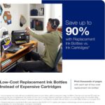Epson EcoTank ET-2800 Impressora Supertank colorida sem cartucho sem cartucho com digitalização e cópia – a impressora doméstica básica ideal - preta - Imagem 3