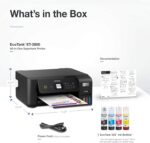 Epson EcoTank ET-2800 Impressora Supertank colorida sem cartucho sem cartucho com digitalização e cópia – a impressora doméstica básica ideal - preta - Imagem 7