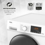 Lava e Seca EOS 10,1kg Power Wash Branco ELR2107LSB 220V - Imagem 5