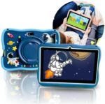 ANJGG Tablet Educativo Infantil Android 13 Tela HD 7 Polegadas com Proteção Anti-Queda Tela HD 7 Polegadas 60GB de Memória (cor-de-rosa) - Imagem 6