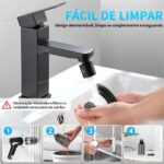 FINYQBET 4000mAh Aspirador de Pó Portátil sem Fio, Aspirar e Soprar 2 em 1, 50W Potente, Leve, Aspirador para Carro, Casa, Escritório, Limpeza de Pelos de Animais e Frestas (Preto) - Imagem 7