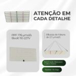 Painel de LED 65W Quantum Board Qb Lâmpada Grow Chips LM281B Original Cultivo Indoor Deep Red 660nm Iluminação Led Full Spectrum Master Plants - Imagem 5