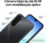 Celular Samsung Galaxy A17, 256GB, 8GB, 50MP Tela 6.7", IP54 - Azul - Imagem 4