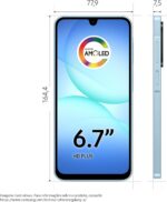 Celular Samsung Galaxy A17, 256GB, 8GB, 50MP Tela 6.7", IP54 - Azul - Imagem 10
