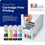 EPSON ECOTANK ET-2800 Wireless Color All-in-One Cartuctidge Free Tank Printer com Scan e Copy-A Impressora Casa Básica Ideal-Branca - Imagem 3