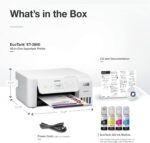 EPSON ECOTANK ET-2800 Wireless Color All-in-One Cartuctidge Free Tank Printer com Scan e Copy-A Impressora Casa Básica Ideal-Branca - Imagem 6
