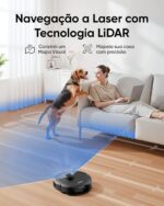 Aspirador Robô EZS E10, Sucção Ultra Forte de 5.500 Pa, Navegação a Laser iPath, para Limpeza Profunda de Pisos, Ideal para Cabelos e Pisos Duros - Imagem 3