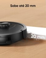Aspirador Robô EZS E10, Sucção Ultra Forte de 5.500 Pa, Navegação a Laser iPath, para Limpeza Profunda de Pisos, Ideal para Cabelos e Pisos Duros - Imagem 6