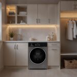 Lava e Seca 11kg Titanium Slim Storm Wash Conectada Midea - Imagem 4