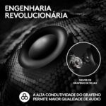 Headset Gamer Sem Fio Logitech G PRO X 2 LIGHTSPEED Com Microfone Removível, Drivers de Grafeno 50mm, Conexão Bluetooth, USB e 3,5 mm, Compatível com PC, PS5, PS4, Switch - Preto - Imagem 5