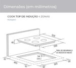 Cooktop de Indução 4 Zonas Preto 220V - SUGGAR - FG0422VC - Imagem 4