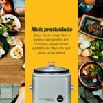 Panela Elétrica de Arroz e Grãos Cuisinart 12 Programas 650W Inox 127V - Imagem 3