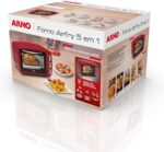 Forno Elétrico Arno 5 em 1 20L Vermelho FOR3 com Função AirFry, Timer de 60 Minutos, Controle de Temperatura até 230°C e Acessórios Removíveis, 220V - Imagem 5