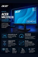 PC Gamer Completo AMD Ryzen 5 5600GT, 16GB DDR4 3200MHz, SSD 240GB, Fonte 500W 80 Plus, Monitor 22" 100Hz, Kit Gamer RGB 4 em 1 (Teclado, Mouse, Headset e Mousepad). - Imagem 3