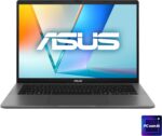 Notebook ASUS Vivobook S14, Intel Core Ultra 5, 16 GB, 512 GB SSD, W 11 Home, 14.0'' FHD, Matte Gray - S3407CA-LY113W - Imagem 8