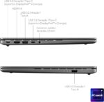 Notebook ASUS Vivobook S14, Intel Core Ultra 5, 16 GB, 512 GB SSD, W 11 Home, 14.0'' FHD, Matte Gray - S3407CA-LY113W - Imagem 12