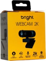 Bright Webcam 2k WC577 30FPS 2592x1944 Microfone Embutido Redução de Ruído Tampa para Lente - Imagem 7