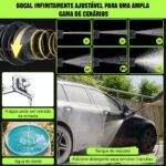 Desobstruidora e Lavadora de Alta Pressão (110V), Jato de Agua Alta Pressão, Máquina de Alta Pressão, Com Jato em Leque E Concentrado, Lavadora de Alta Pressão 3000W 9L/min - Imagem 3