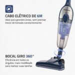 MONDIAL Aspirador de Pó Turbo Cycle Hepa, Azul Escuro/Inox, 1550W, 220V - AP-41-BLI - Imagem 4