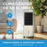 Climatizador de Ar 5L Midea 127v 60hz Midea - Imagem 3