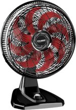 POLISHOP Ventilador de Mesa e Parede 2 em 1 180W com 8 Pás e 3 Velocidades (110, Volts) - Imagem 4