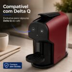 Cafeteira Cápsulas Delta Q Quick Vermelha 127V - Imagem 2