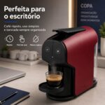 Cafeteira Cápsulas Delta Q Quick Vermelha 127V - Imagem 3