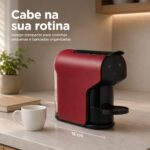 Cafeteira Cápsulas Delta Q Quick Vermelha 127V - Imagem 5