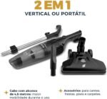 Aspirador de Pó Vertical Britânia 2 em 1 BAS1295P 1250W 220V - Imagem 4