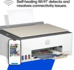 HP Smart – Tank 5101 sem cartucho, impressora tudo em um, até 2 anos de tinta incluída, impressão móvel, digitalização, cópia (1F3Y0A), branco - Imagem 12