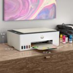 HP Smart – Tank 5101 sem cartucho, impressora tudo em um, até 2 anos de tinta incluída, impressão móvel, digitalização, cópia (1F3Y0A), branco - Imagem 14
