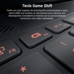 Notebook Gamer Dell G15-i1300-A25P 15.6" FHD 13ª Geração Intel Core i5 8GB 512GB SSD NVIDIA RTX 3050 Windows 11 - Imagem 6