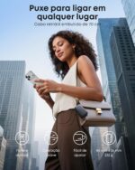 Anker Nano Power Bank, Carregador Portátil USB-C 10000mAh até 45W, com Cabo Retrátil 70cm, Carregamento Rápido, Bateria Externa para iPhone 17/16/15, Samsung, Xiaomi, iPad, MacBook Air, Preto - Imagem 6