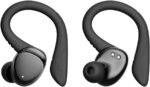 Fone de Ouvido Bluetooth com Microfone e Cancelamento de Ruído Ativo - 4Leader, à Prova D'água e com até 20 Horas de Reprodução - Melhor Escolha para Esportes e Atividades ao Ar Livre - Preto - Imagem 5