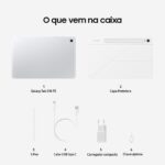 Tablet Samsung Galaxy Tab S10 FE, Prata, 128GB, 8GB RAM, Tela Imersiva de 10.9" 90Hz, Camera Traseira de 13MP, Câmera Frontal de 12MP Ultra Wide, Wifi 6, IP68, Android 15 - Imagem 9