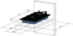 FISCHER COOKTOP À GÁS 2 BOCAS FIT LINE MESA VIDRO PRETO BIVOLT - 27185-60015 - Imagem 5