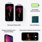Apple iPhone 13 (128 GB) - Meia-noite - Imagem 5