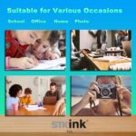 5x Tinta Stkink Para Impressora Gi190 G4110 G4111 G1800 G1900 G3000 190 - Imagem 6