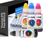 5x Tinta Stkink Para Impressora Gi190 G4110 G4111 G1800 G1900 G3000 190 - Imagem 9