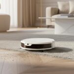 Robô Aspirador Ropo Laser Slim Robô aspirador compacto com Tecnologia LIDAR apenas 7,6 cm de altura. - Imagem 6