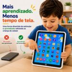 Tablet Infantil Interativo Educativo Bilíngue Didático (Rosa) - Imagem 5