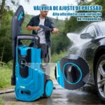 Hanabi Lavadora de Alta Pressão 75bar 1350W 1100PSI 220V com Jato Leque e Concentrado Ideal para Carros, Garagens, Pátios - Limpeza Poderosa para Casa e Trabalho - Imagem 4