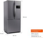 Geladeira Brastemp Frost Free French Door A+++ 554 litros Cor Inox - BRO85AK 110V - Imagem 3
