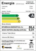 Micro-ondas Philco 33L Limpa Fácil 1400W PMO38B 127V - Imagem 10