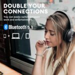 Edifier W800BT PLUS - Fone de Ouvido Headset, Bluetooth 5.1, Preto - Imagem 6